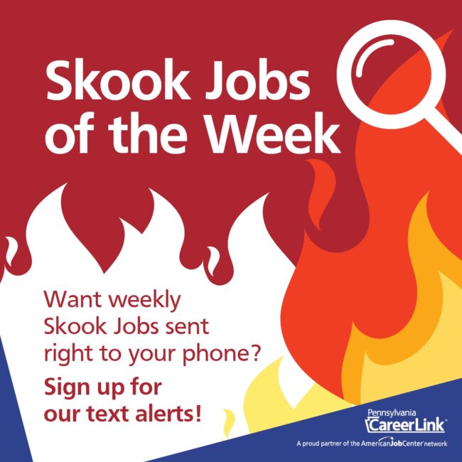 Skook Jobs of the Week